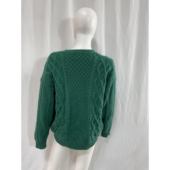 Sunday Best 'Peggy' Green Sweater Size XS - Picture 3 of 5